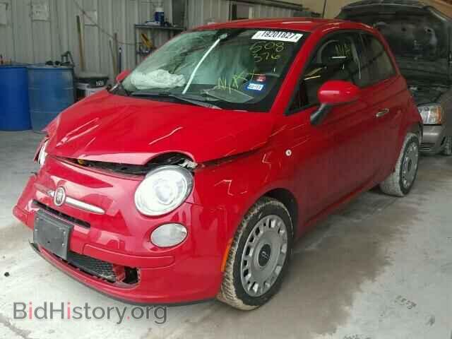 2015 FIAT 500 - VIN: 3C3CFFAR3FT508376 - Фото 2