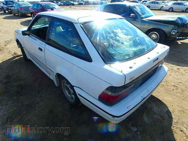 1990 FORD ESCORT - VIN: 1FAPP93J8LT198998 - Фото 3