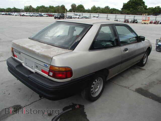 1991 FORD ESCORT - VIN: 1FAPP11J3MW392374 - Фото 4