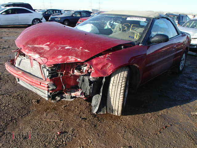 2004 CHRYSLER SEBRING - VIN: 1C3EL75R84N363382 - Фото 2
