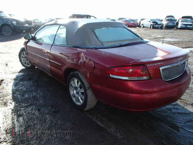 2004 CHRYSLER SEBRING - VIN: 1C3EL75R84N363382 - Фото 3