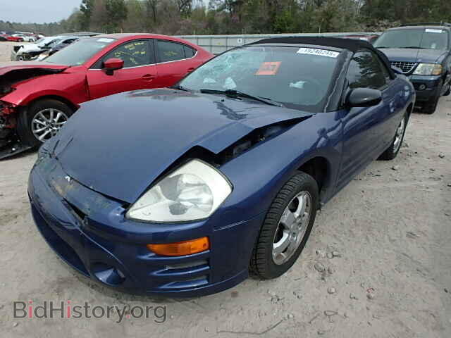 2003 MITSUBISHI ECLIPSE - VIN: 4A3AE45G43E019352 - Фото 2