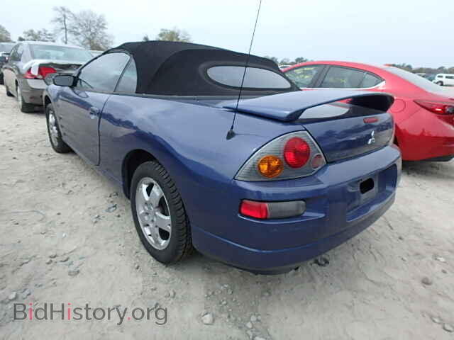 2003 MITSUBISHI ECLIPSE - VIN: 4A3AE45G43E019352 - Фото 3