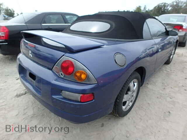 2003 MITSUBISHI ECLIPSE - VIN: 4A3AE45G43E019352 - Фото 4