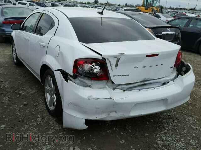 2013 DODGE AVENGER - VIN: 1C3CDZCB8DN662585 - Фото 3