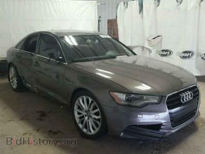 2012 Audi A6 A6 Premium, gray — VIN WAUDFAFC1CN167477, Copart
