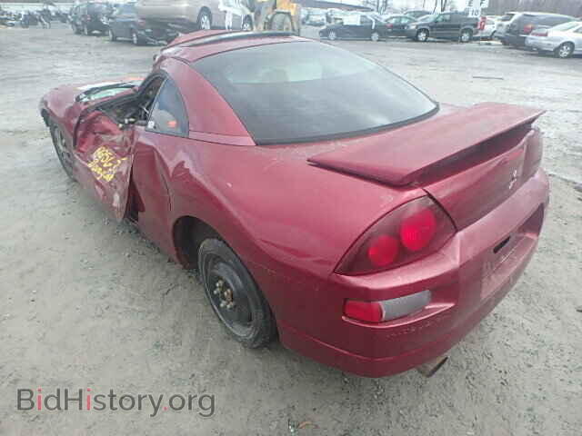 2000 MITSUBISHI ECLIPSE - VIN: 4A3AC44G3YE109204 - Фото 3
