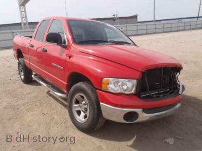 2005 Dodge RAM 1500 RAM 1500 Q, красный — VIN 1D7HU18N25S258311, Copart