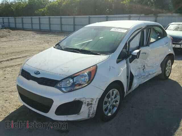 2013 KIA RIO - VIN: KNADM5A31D6248155 - Фото 2