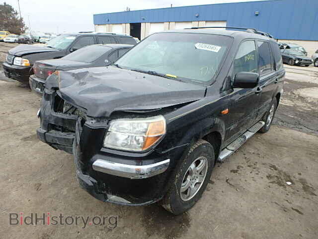 2006 HONDA PILOT - VIN: 2HKYF18636H517871 - Фото 2