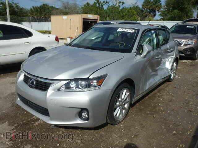 2012 LEXUS CT 200 - VIN: JTHKD5BH0C2107599 - Фото 2