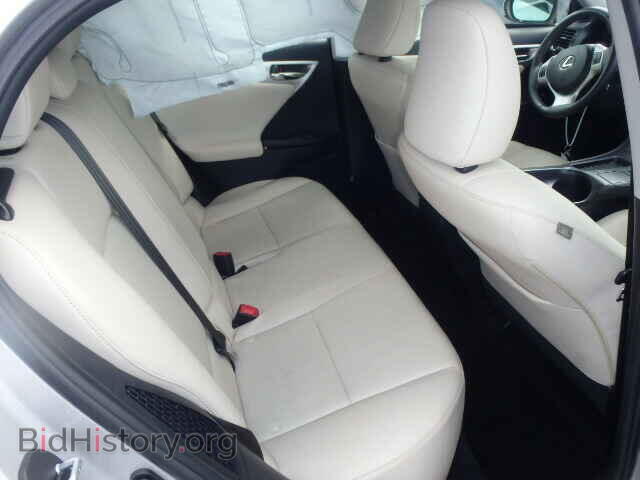 2012 LEXUS CT 200 - VIN: JTHKD5BH0C2107599 - Фото 6
