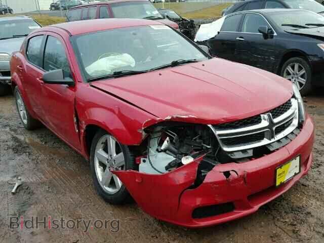 Photo 1C3CDZAB5DN708568 - DODGE AVENGER 2013