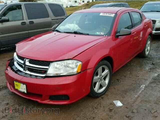 2013 DODGE AVENGER - VIN: 1C3CDZAB5DN708568 - Фото 2