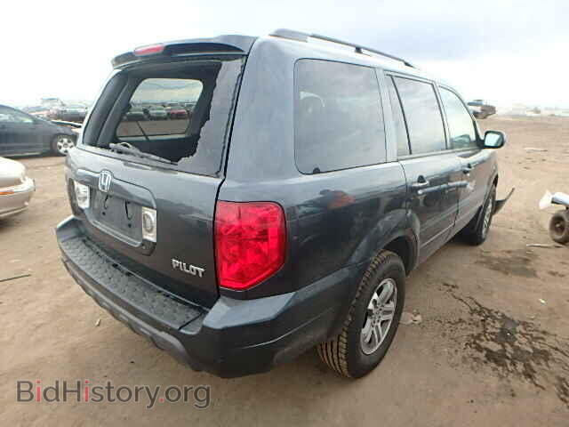 2005 HONDA PILOT - VIN: 2HKYF18605H525649 - Фото 4