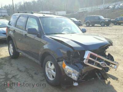 2011 Ford ESCAPE Escape XLT, черный — VIN 1FMCU9D75BKC36708, Copart
