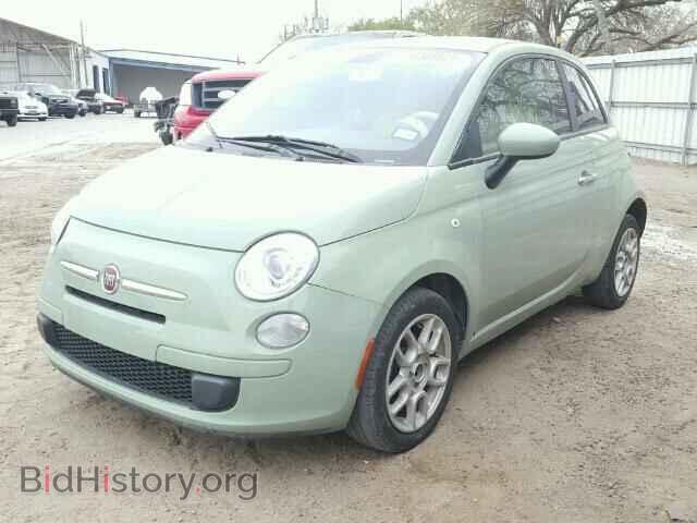 2012 FIAT 500 - VIN: 3C3CFFAR8CT229355 - Фото 2