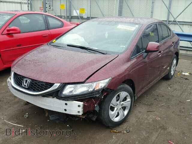 2013 HONDA CIVIC - VIN: 2HGFB2F58DH529878 - Фото 2