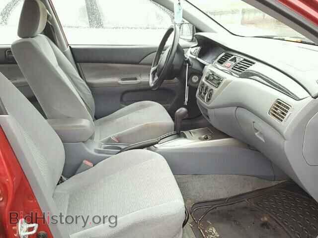 2004 MITSUBISHI LANCER - VIN: JA3AJ26E64U063522 - Фото 5