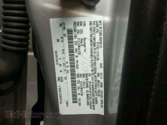 2013 FORD FOCUS - VIN: 1FADP3F21DL105244 - Photo 10