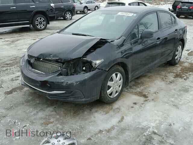 2013 HONDA CIVIC - VIN: 2HGFB2E45DH019724 - Фото 2