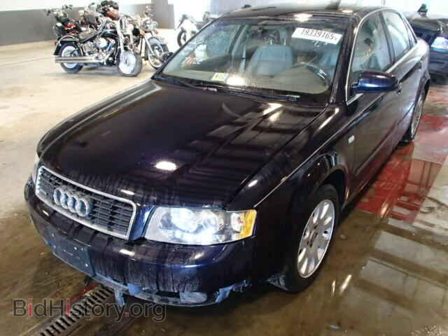 2002 AUDI A4 - VIN: WAULT68E22A153335 - Фото 2