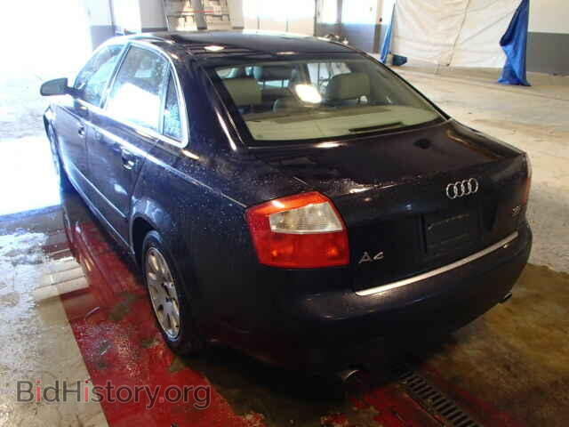 2002 AUDI A4 - VIN: WAULT68E22A153335 - Фото 3