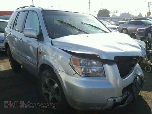 Фотография 5FNYF28467B019488 - HONDA PILOT 2007