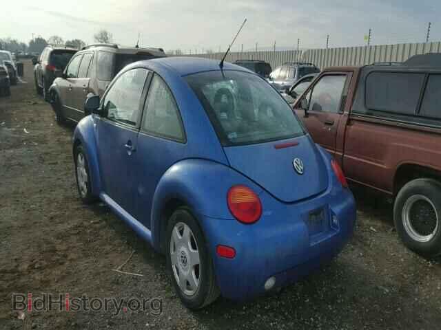 2000 VOLKSWAGEN BEETLE - VIN: 3VWCF21C2YM470827 - Фото 3