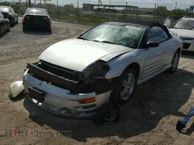 2003 MITSUBISHI ECLIPSE - VIN: 4A3AE55H73E105298 - Фото 2