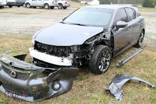 2012 LEXUS CT 200 - VIN: JTHKD5BH2C2055215 - Фото 2