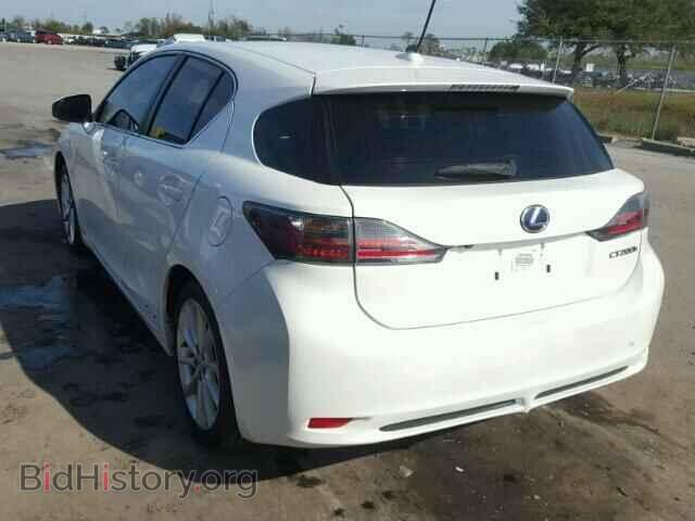 2013 LEXUS CT 200 - VIN: JTHKD5BH7D2159393 - Фото 3