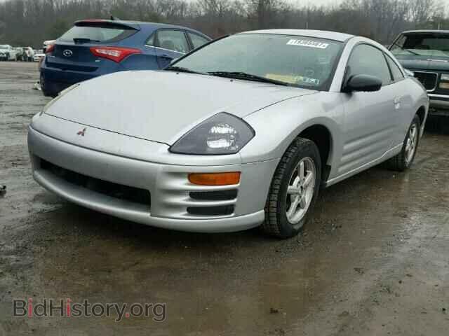 2001 MITSUBISHI ECLIPSE - VIN: 4A3AC34G01E181011 - Фото 2