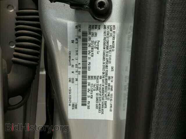 2014 FORD FOCUS - VIN: 1FADP3F22EL409653 - Фото 10
