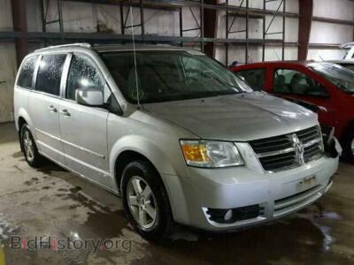 2010 Dodge CARAVAN Grand Cara, silver — VIN 2D4RN5D18AR460090, Copart