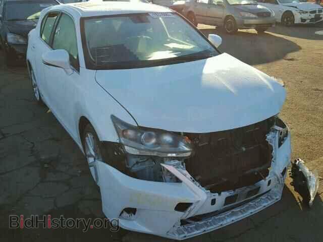 Фотография JTHKD5BH4E2191896 - LEXUS CT 200 2014