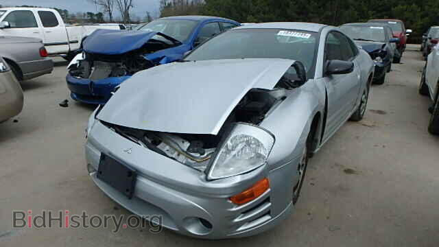 2003 MITSUBISHI ECLIPSE - VIN: 4A3AC44G33E136122 - Фото 2