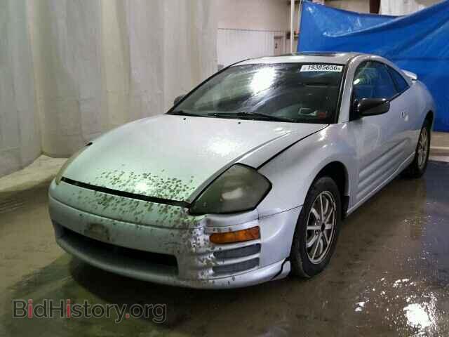 2002 MITSUBISHI ECLIPSE - VIN: 4A3AC44G92E022155 - Фото 2