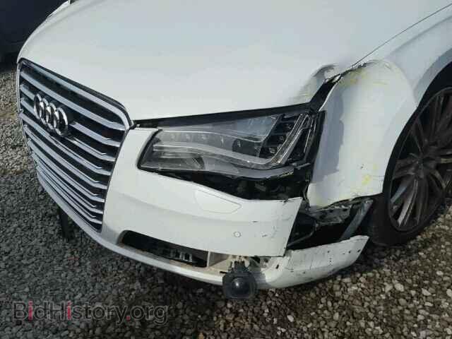 2014 AUDI A8 - VIN: WAUR2AFD0EN002596 - Фото 9