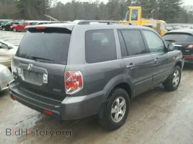 2007 HONDA PILOT - VIN: 2HKYF18427H504979 - Фото 4