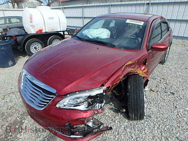 2013 CHRYSLER 200 - VIN: 1C3CCBBB6DN512938 - Фото 2