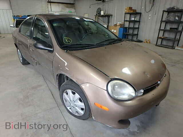 Фотография 1B3AS46C71D107310 - DODGE NEON 2001