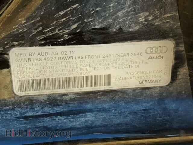 2012 AUDI A4 - VIN: WAUFFAFL9CN021045 - Фото 10