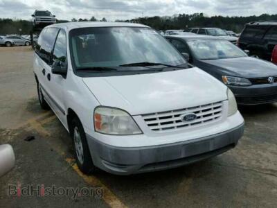 2006 Ford FREESTAR, белый — VIN 2FTZA54656BA54496, Copart