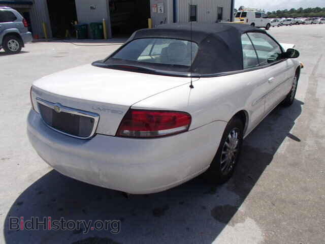 2003 CHRYSLER SEBRING - VIN: 1C3EL65R83N553465 - Фото 4