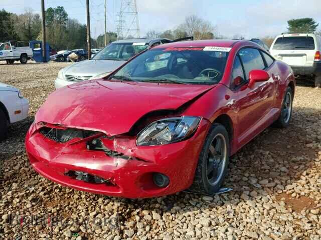 2007 MITSUBISHI ECLIPSE - VIN: 4A3AK24F47E021792 - Фото 2