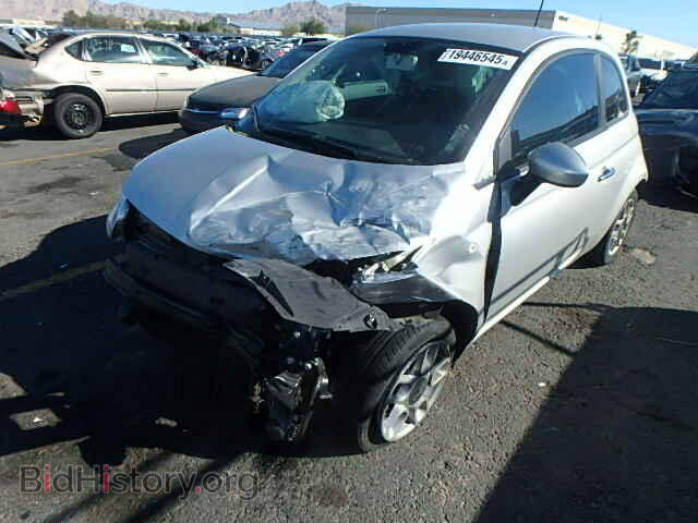 2012 FIAT 500 - VIN: 3C3CFFAR8CT384858 - Фото 2