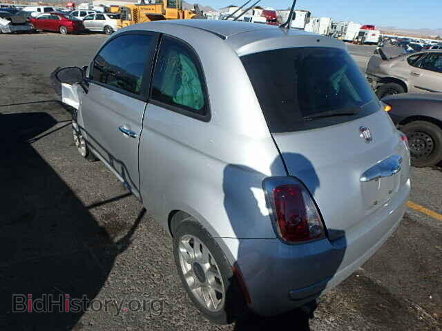 2012 FIAT 500 - VIN: 3C3CFFAR8CT384858 - Фото 3