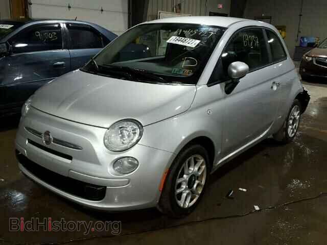 2012 FIAT 500 - VIN: 3C3CFFAR0CT277481 - Фото 2