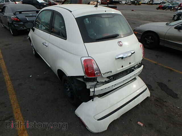 2012 FIAT 500 - VIN: 3C3CFFARXCT112473 - Фото 3